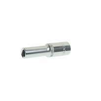 Головка торцевая глубокая 8мм 1/2"DR 12-гранная (держатель) ЭВРИКА /1/20